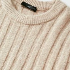 Flash-uitverkoop 😀 Mango Jurk Gebreide Midijurk 37077757 05 Dames Maat - L ✨ -dameskleding Verkoop 550x784 13