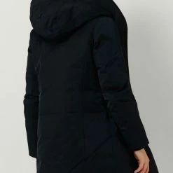 Hete verkoop ✨ Tommy Hilfiger Nylon Mix Down Hooded Parka Jassen - Donkerblauw ✔️