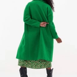 Groothandel 💯 Ydence 🧥 Coat Kirsty Jassen - Groen ⌛ -dameskleding Verkoop 550x785 31
