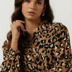 Kopen 🥰 Colourful Rebel Kera Leopard Jurk Leopard Dames - Basic Fit - Viscose - XL 😍 -dameskleding Verkoop 550x786 7