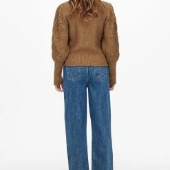 Hete verkoop ⭐ ONLY ONLPOPPY L/S HIGHNECK PULLOVER KNT Dames Knits - Maat M 👍 -dameskleding Verkoop 550x787