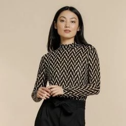 Flash-uitverkoop ๐งจ Geisha T-shirt Mesh Top Grafische Zigzag Print 22830 14 Black/light Sand Dames Maat - M ๐งจ 12 Flash-uitverkoop ๐งจ Geisha T-shirt Mesh Top Grafische Zigzag Print 22830 14 Black/light Sand Dames Maat - M ๐งจ -dameskleding Verkoop 550x788