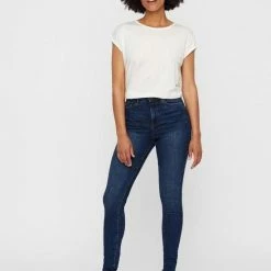 Hete verkoop 👏 VERO MODA VMSOPHIA HW SKINNY 👖 JEANS MD BL NOOS Dames 👖 JEANS - Maat M 😉 -dameskleding Verkoop 550x791 2