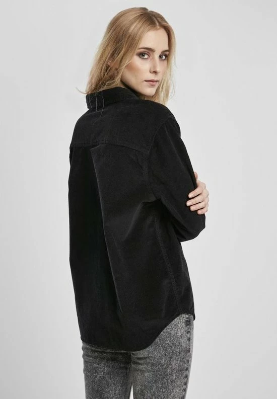 Flash-uitverkoop π₯ Urban Classics Blouse -L- Corduroy Oversized Zwart π 3 Flash-uitverkoop π₯ Urban Classics Blouse -L- Corduroy Oversized Zwart π - Afbeelding 3