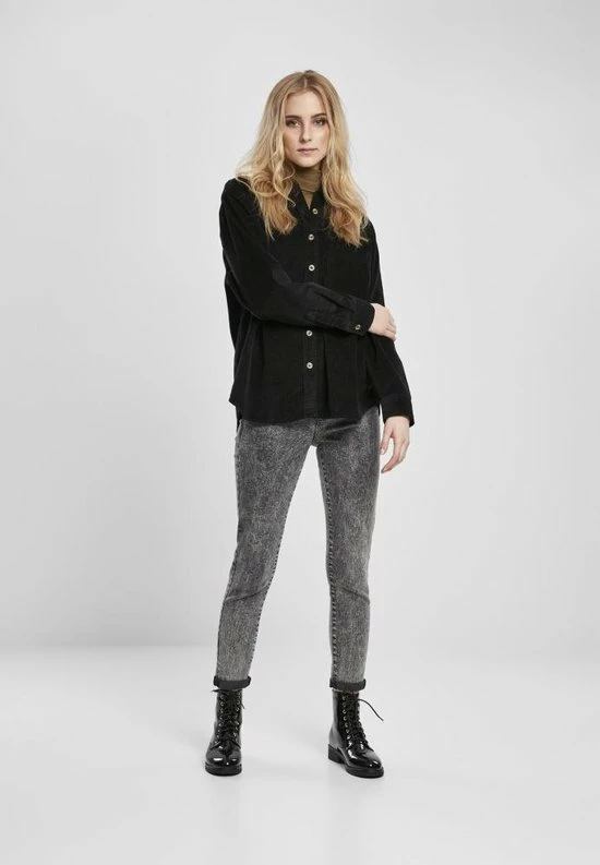 Flash-uitverkoop π₯ Urban Classics Blouse -L- Corduroy Oversized Zwart π 5 Flash-uitverkoop π₯ Urban Classics Blouse -L- Corduroy Oversized Zwart π - Afbeelding 5