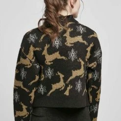 Groothandel π₯ Urban Classics Cardigan -XL- Short Oversized π Christmas Zwart/Goudkleurig β 6 Groothandel π₯ Urban Classics Cardigan -XL- Short Oversized π Christmas Zwart/Goudkleurig β -dameskleding Verkoop 550x793 8