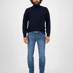 Kopen 🔔 Mud 👖 Jeans - Regular Bryce - 👖 Jeans - Authentic Indigo - 33 / 36 ❤️ -dameskleding Verkoop 550x794 13