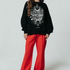 Hete verkoop 👏 Colourful Rebel Jiby Broek Oranje Dames - Regular Fit - Polyester - M 😉 -dameskleding Verkoop 550x796 3