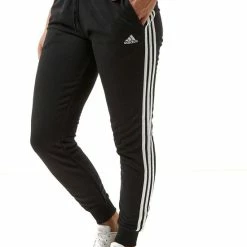 Nieuw ❤️ Adidas Essentials French Terry 3-Stripes Joggingbroek Zwart Dames - Maat M ✔️ -dameskleding Verkoop 550x797 12