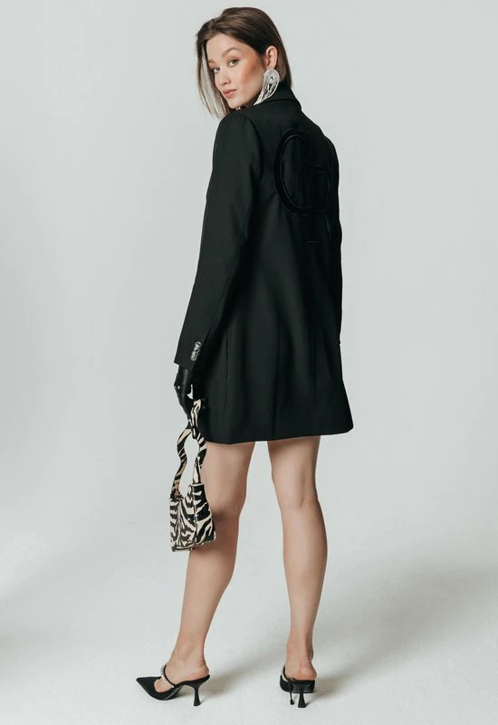 Coupon 🧨 Colourful Rebel Duke Jurk Zwart Dames - Basic Fit - Polyester - XL 🧨 6 Coupon 🧨 Colourful Rebel Duke Jurk Zwart Dames - Basic Fit - Polyester - XL 🧨 - Afbeelding 6