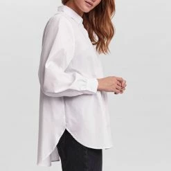 Beste recensies van ⌛ VERO MODA VMELLA L/S BASIC 👚 SHIRT NOOS Dames Blouse - Maat XS ✨ -dameskleding Verkoop 550x802 1