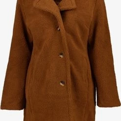 Hete verkoop 🎁 TwoDay Dames Teddy Jas - Bruin - Maat M 🎁