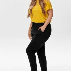 Goedkoopste 🧨 Only Carmakoma Cargold Trash Regular Dames Broek - Maat 44 ⌛ -dameskleding Verkoop 550x804 4