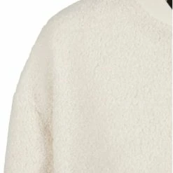 Nieuw 🔔 Urban Classics Bomber Jacket -M- Oversized Sherpa Creme 🛒 -dameskleding Verkoop 550x806
