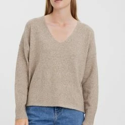 Nieuw 🎁 VERO MODA VMDOFFY LS V-NECK BLOUSE GA NOOS Dames Trui - Maat M ⌛ -dameskleding Verkoop 550x806 8