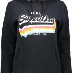 Beste deal 😍 Superdry Vintage Logo Dames Hoodie - Maat L 🛒 -dameskleding Verkoop 550x807