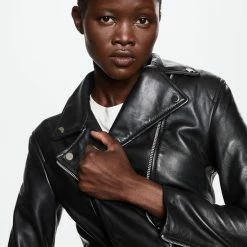 Goedkoop 💯 Mango Jas Leren Bikerjack 47009604 99 Dames Maat - M 😉 -dameskleding Verkoop 550x809 6