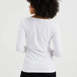 Groothandel 😀 WE Fashion Dames T-shirt Van Biologisch Katoen - Maat S 👍 -dameskleding Verkoop 550x810 5