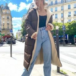 Flash-uitverkoop โจ Merkloos Winterjas Dames Volwassen - Winterjas Dames Gewatteerd - Puffer - Outdoor - Winterjas Dames - Dubbelzijdig - Teddyjas ๐ฅฐ