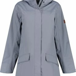Beste deal 👏 MGO Leisure Wear MGO Fire Jack - Regenjas Dames - Waterdichte Parka - Blauw - Maat M 😀