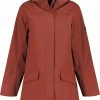 Coupon ❤️ MGO Leisure Wear MGO Fire Jack - Regenjas Dames - Waterdichte Parka - Rood - Maat M 😍