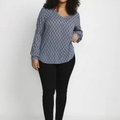 Aanbiedingen 😍 Kaffe Curve KColive Ami Blouse Dames Blouse - Maat 52 ✨ -dameskleding Verkoop 550x812 10