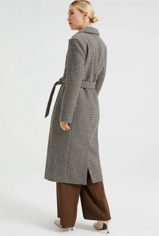 Coupon โญ WE Fashion Dames Wolmix Jas Met Pied-de-poule Dessin. ๐ 4 Coupon โญ WE Fashion Dames Wolmix Jas Met Pied-de-poule Dessin. ๐ - Afbeelding 4