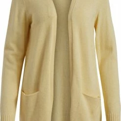 Goedkoopste ✔️ VILA VIRIL OPEN L/S KNIT CARDIGAN - NOOS Dames Vest - Maat XXL 🎁