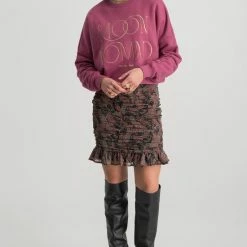 Goedkoopste 🌟 Colourful Rebel Moon Nomad Trui Roze Dames - Loose Fit - Katoen - M 🎁 -dameskleding Verkoop 550x816 8