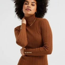 Goedkoopste 🎉 WE Fashion Dames Jurk Van Ribstof 🎁 -dameskleding Verkoop 550x819 9