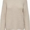 Goedkoop 👍 ONLY ONLCILA L/S MIX HIGHNECK PULLOVER CC KNT Dames Trui - Maat S 🛒