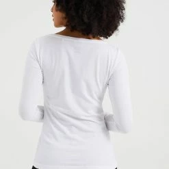 Groothandel 😀 WE Fashion Dames T-shirt Van Biologisch Katoen - Maat S 👍 -dameskleding Verkoop 550x820 22