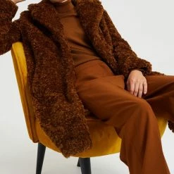 Hete verkoop 🎉 WE Fashion Dames Teddy Jas 🧨 -dameskleding Verkoop 550x822 11