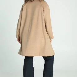 Top 10 🥰 Paprika Halflange, Met Wol Gevoerde Jas Met Knopen 🎁 -dameskleding Verkoop 550x823 15