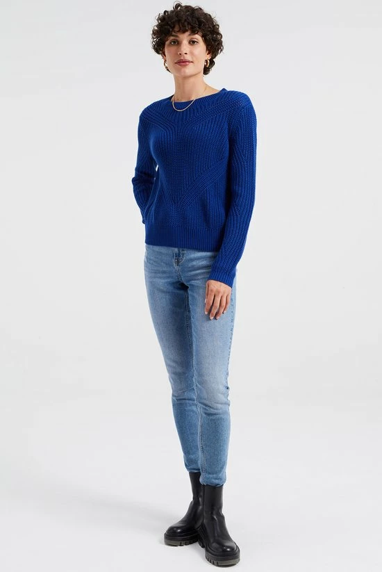 Goedkoop π₯° WE Fashion Dames Gebreide Trui Met Opengewerkt Dessin π 4 Goedkoop π₯° WE Fashion Dames Gebreide Trui Met Opengewerkt Dessin π - Afbeelding 4