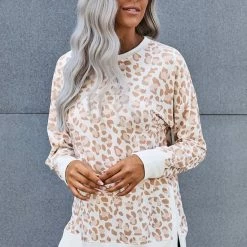 Flash-uitverkoop ๐ Merkloos Sweatshirt Dames - Luipaardprint - Maat XXL/2XL ๐