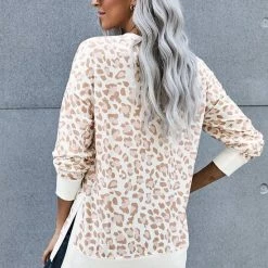 Flash-uitverkoop 🌟 Merkloos Sweatshirt Dames - Luipaardprint - Maat XXL/2XL 👍 -dameskleding Verkoop 550x823 28