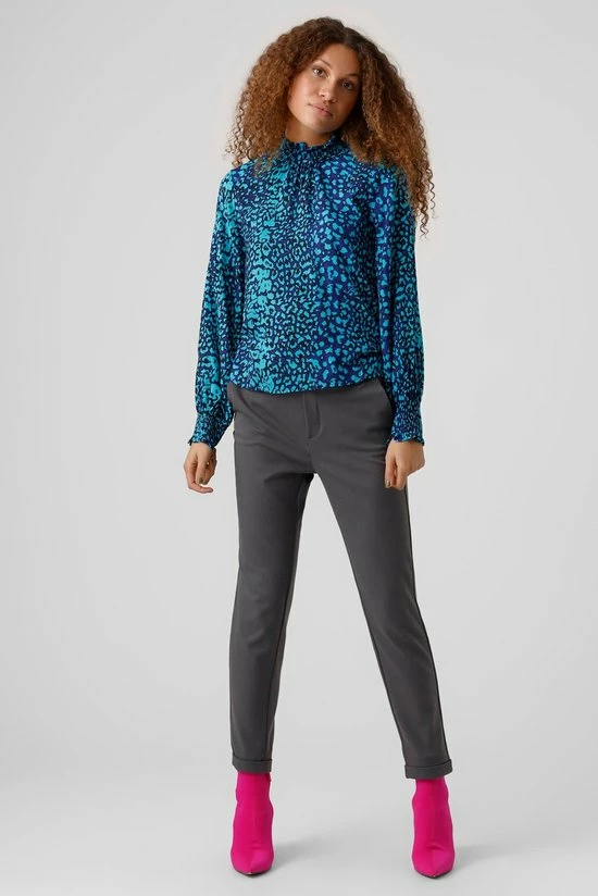 Top 10 π VERO MODA VMKITTIE MDOT LS SMOCK TOP WVN Dames Top - Maat XL π 3 Top 10 π VERO MODA VMKITTIE MDOT LS SMOCK TOP WVN Dames Top - Maat XL π - Afbeelding 3