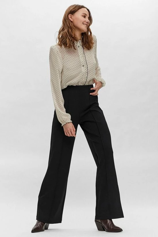 Gloednieuw ๐งจ VERO MODA VMBECKY HR WIDE PULL ON PANT NOOS Dames Broek - Maat M X L32 ๐ 6 Gloednieuw ๐งจ VERO MODA VMBECKY HR WIDE PULL ON PANT NOOS Dames Broek - Maat M X L32 ๐ - Afbeelding 6