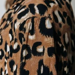 Kopen 🥰 Colourful Rebel Kera Leopard Jurk Leopard Dames - Basic Fit - Viscose - XL 😍 -dameskleding Verkoop 550x824 151