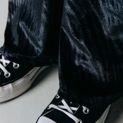 Beste deal ๐ฅฐ Colourful Rebel Jolie Broek Blauw Dames - Wijduitlopende Fit - Katoen - S ๐