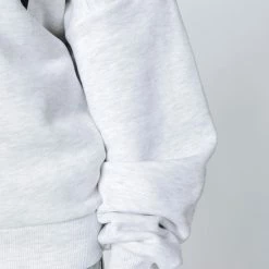 Beste Verkoop 😀 Colourful Rebel Rebel Patch Trui Grijs Dames - Loose Fit - Katoen - L 🎁 -dameskleding Verkoop 550x824 175