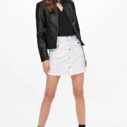 Hete verkoop ⌛ JDY JDYEMILY FAUX LEATHER JACKET OTW NOOS Dames Jas - Maat 38 😍 -dameskleding Verkoop 550x824 25