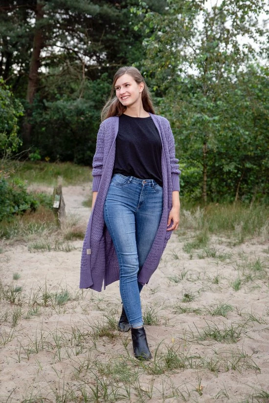 Beste Pirce π Knit Factory Jaida Lang Gebreid Dames Vest - Zwart - 40/42 - Met Steekzakken 𧨠5 Beste Pirce π Knit Factory Jaida Lang Gebreid Dames Vest - Zwart - 40/42 - Met Steekzakken 𧨠- Afbeelding 5