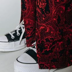 Nieuw π Colourful Rebel Darcy Big Flower Broek Rood Dames - Wijduitlopende Fit - Polyester - M π 5 Nieuw π Colourful Rebel Darcy Big Flower Broek Rood Dames - Wijduitlopende Fit - Polyester - M π -dameskleding Verkoop 550x824 72