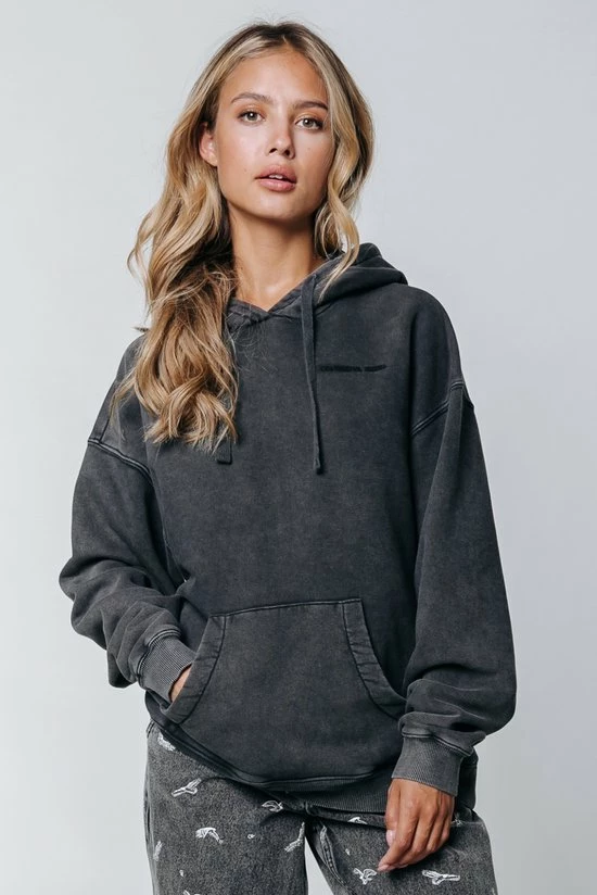 Uitgang π Colourful Rebel Art Eagle Hoodie Grijs Dames - Oversized Fit - Polyester - S β€οΈ 1 Uitgang π Colourful Rebel Art Eagle Hoodie Grijs Dames - Oversized Fit - Polyester - S β€οΈ