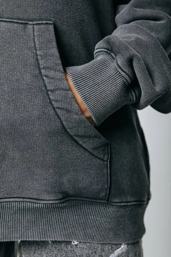 Uitgang π Colourful Rebel Art Eagle Hoodie Grijs Dames - Oversized Fit - Polyester - S β€οΈ 5 Uitgang π Colourful Rebel Art Eagle Hoodie Grijs Dames - Oversized Fit - Polyester - S β€οΈ - Afbeelding 5