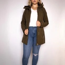 Aanbiedingen ❤️ Luhta Iloniemi Softshell Winter Jas Dames Groen ✨ -dameskleding Verkoop 550x824 95