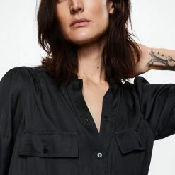 Beste recensies van 🔥 Mango Jurk Satijnen Overhemdjurk 37035933 99 Dames Maat - M ✨ -dameskleding Verkoop 550x825 162