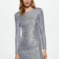 Korting ✔️ Mango Jurk Jurk 37049072 52 Dames Maat - L 🥰